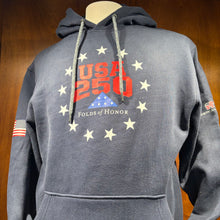 Load image into Gallery viewer, The League L2 "USA 250" Hooded Sweatshirt
