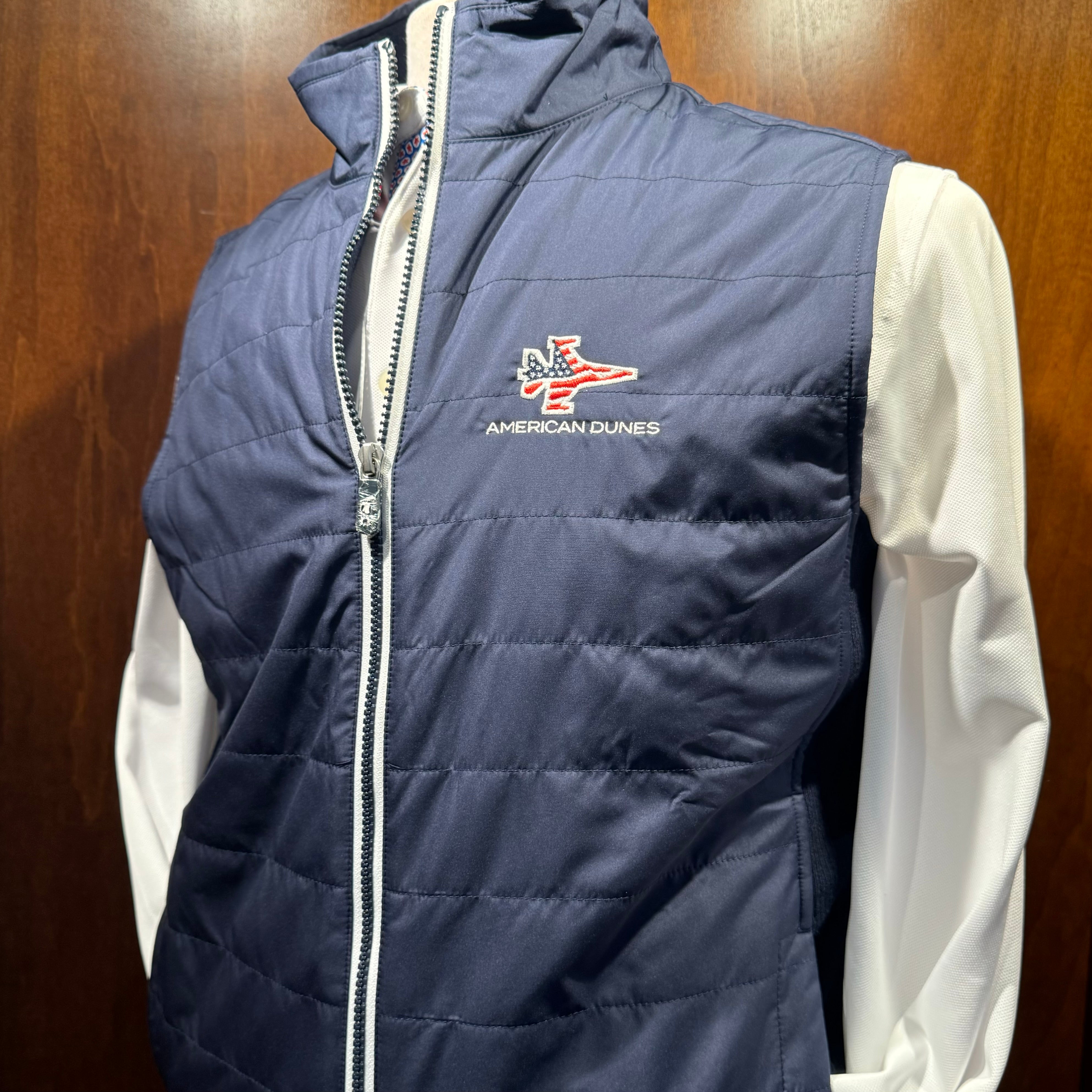 Gilet Fairway & Greene Mariner Coupe Président - Homme Taille M Gris - Fermeture éclair Intégrale