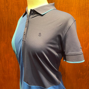 G4 Women's Lightweight Color Block Pique Polo