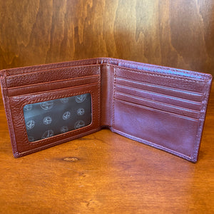 Ahead Leather Bi-Folding Wallet