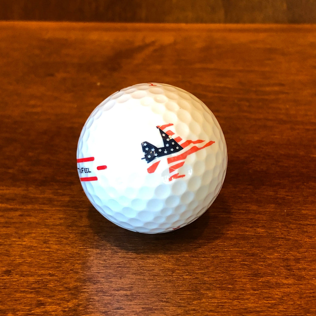 Titleist Golf Ball TruFeel Ball w/ Patriot Jet