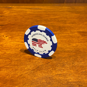 Ahead 2-Sided Poker Chip