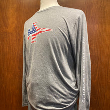 Load image into Gallery viewer, Imperial Transfusion Long Sleeve T Shirt w/ Patriot Jet Icon
