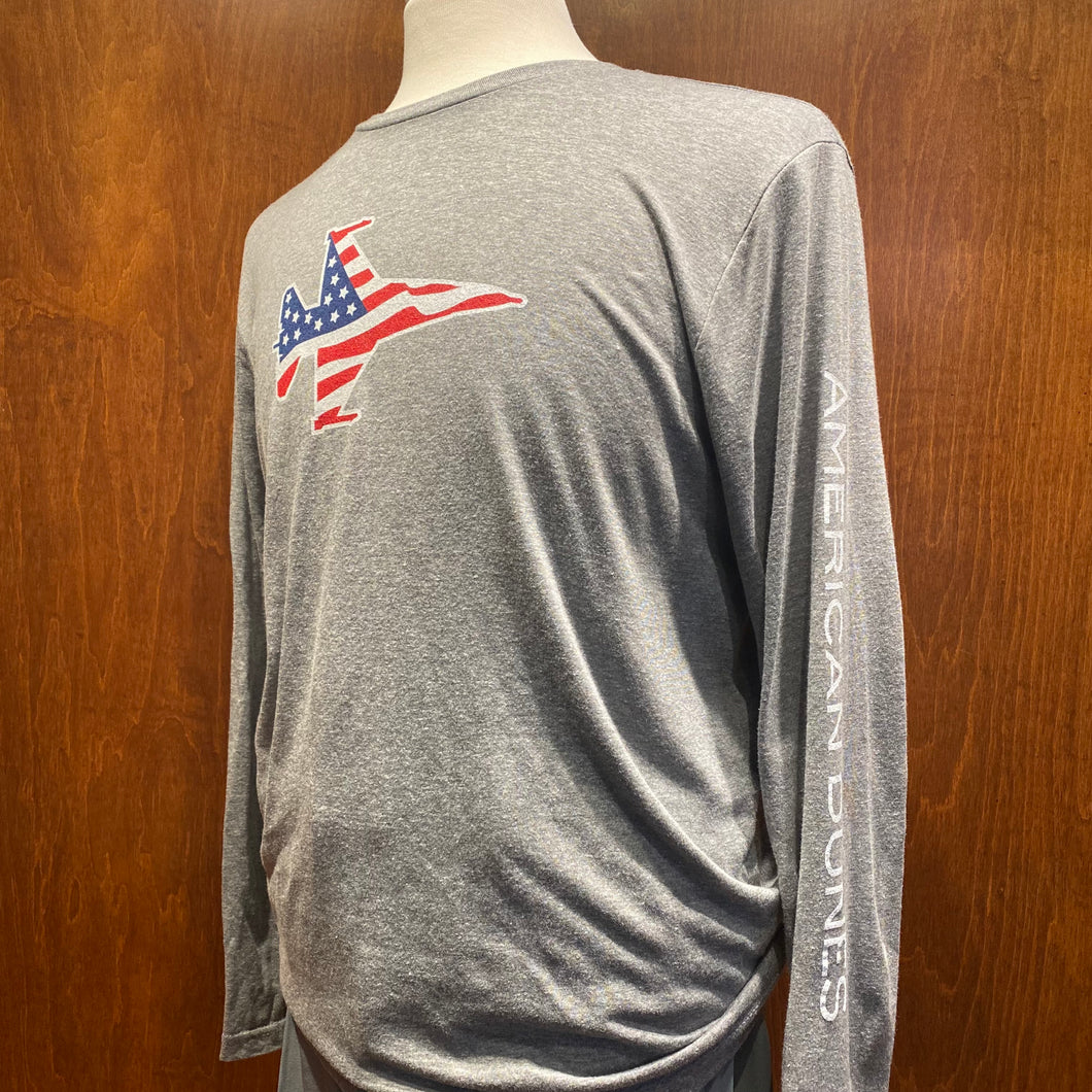 Imperial Transfusion Long Sleeve T Shirt w/ Patriot Jet Icon