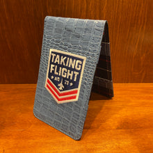 Load image into Gallery viewer, Winston Collection Gator Yardage Book Holder - &quot;Taking Flight&quot;
