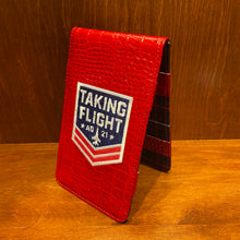 Load image into Gallery viewer, Winston Collection Gator Yardage Book Holder - &quot;Taking Flight&quot;
