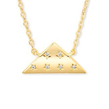 Load image into Gallery viewer, Kendra Scott - Folds of Honor Folded Flag Icon Pendant Necklace in Gold
